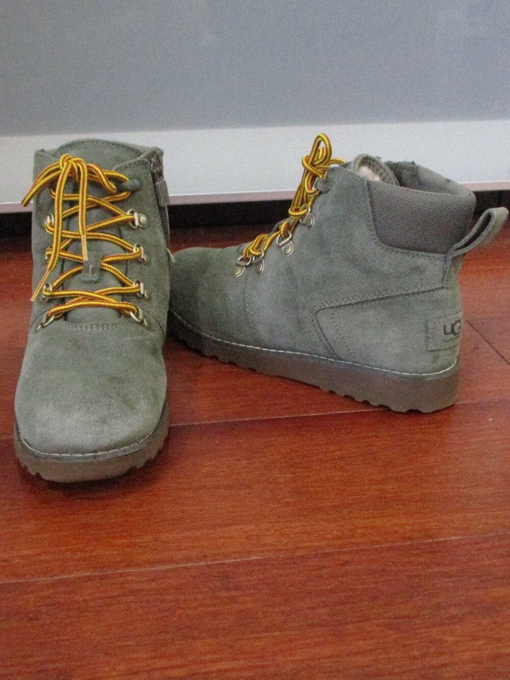 Kids' UGG K Hilmar Olive 1094479K, Winter Shoe Snow Boots Warm Lined